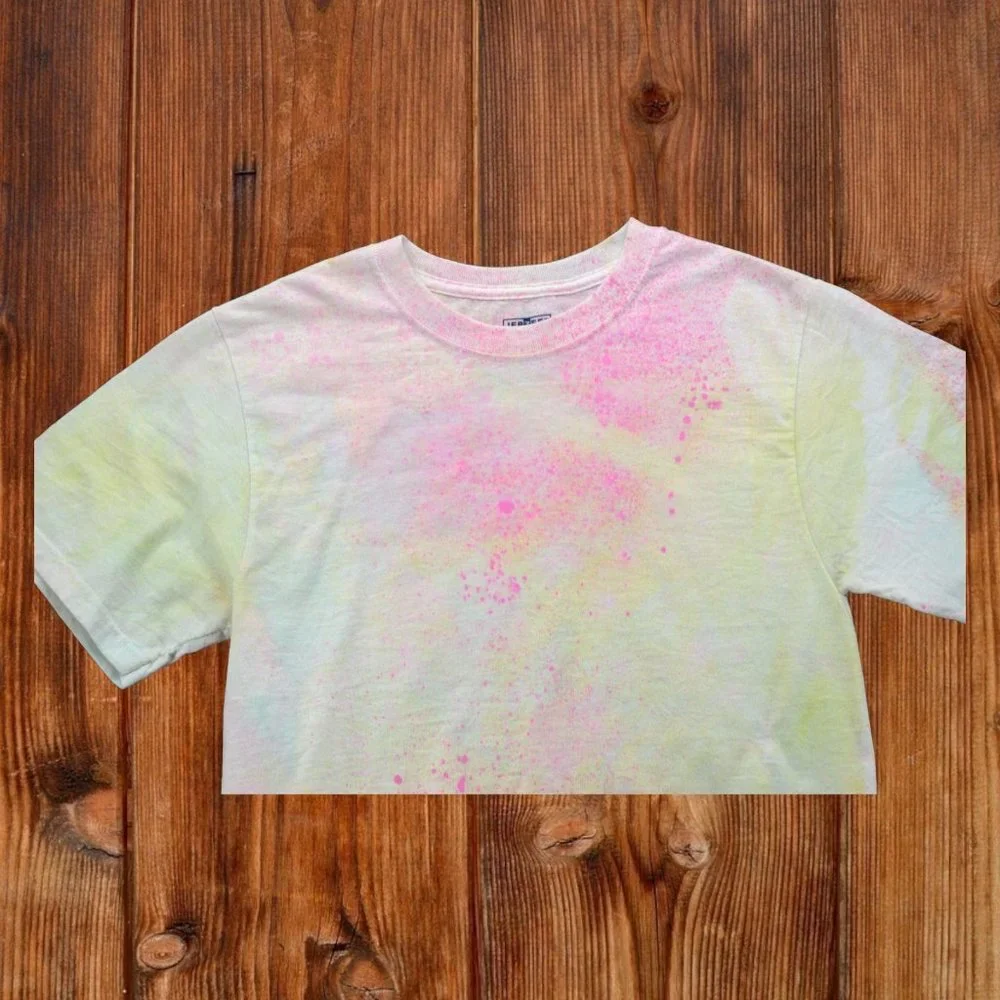JERZEES Cotton Tie Dye T-Shirt‎ Size Small